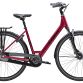 Trek District 2 Lowstep citybike - indvendige gear - Rage Red Satin - Kibæk Cykler