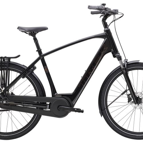 Trek District+ 2 herre elcykel med Bosch motor - Kibæk Cykler