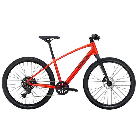 Trek Dual Sport 2 Gen 5 hybrid cykel - Lava - Kibæk Cykler