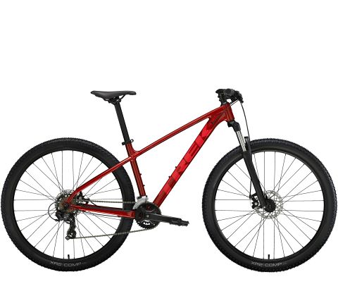 Trek Marlin 4 Gen 2 - god og billig mountainbike - Crimson - Kibæk Cykler