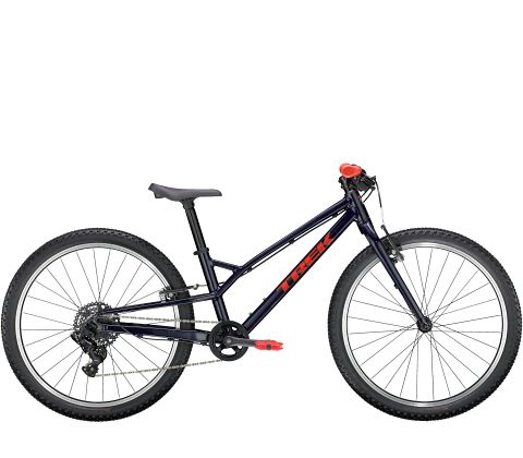 Trek Wahoo 24 Path - let og sikker børnecykel til 8 år - 24'' - Deep Dark Blue -Kibæk Cykler