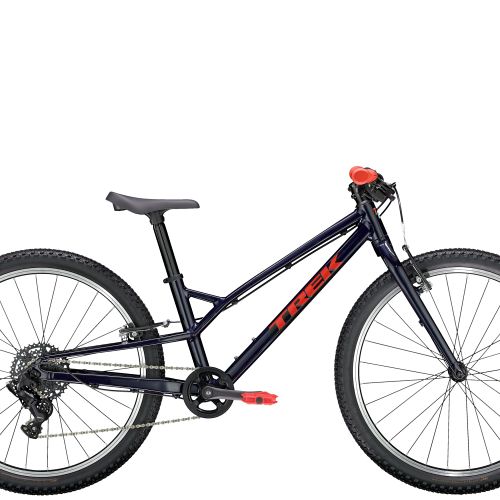 Trek Wahoo 24 Path - let og sikker børnecykel til 8 år - 24'' - Deep Dark Blue -Kibæk Cykler