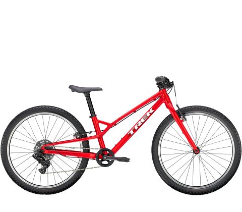 Trek Wahoo 24 Path - let og sikker børnecykel til 8 år - 24'' - Viper Red - Kibæk Cykler