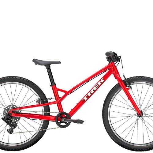 Trek Wahoo 24 Path - let og sikker børnecykel til 8 år - 24'' - Viper Red - Kibæk Cykler