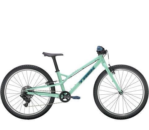 Trek Wahoo 24 Path - let og sikker børnecykel til 8 år - 24'' - Blue Sage - Kibæk Cykler