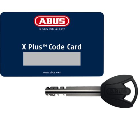 Abus XPlus nøgle og Key Card - Kibæk Cykler